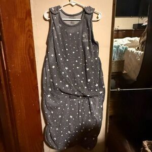 Woolino Gray Stars Ultimate Sleep Sack - 12-24